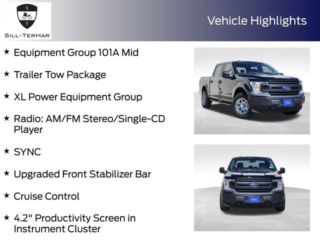 Certified 2018 Ford F150 XL w/ Equipment Group 101A Mid AWD/4WD image 10