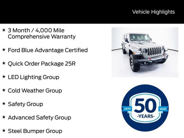 Used 2022 Jeep Wrangler Unlimited Rubicon w/ Steel Bumper Group image 10