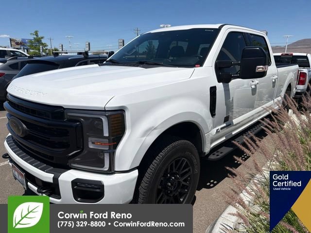 Certified 2022 Ford F350 Lariat w/ Black Appearance Package AWD/4WD image 3