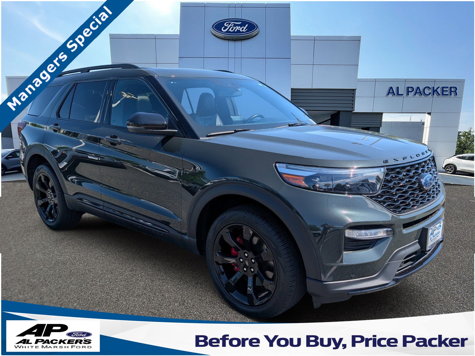 Certified 2023 Ford Explorer ST w/ Equipment Group 401A