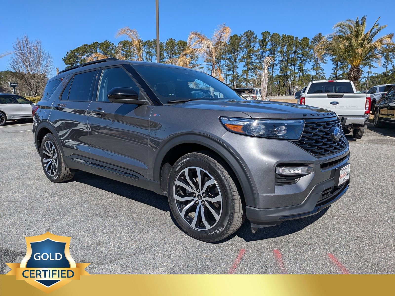 Certified 2023 Ford Explorer ST-Line w/ Class IV Trailer Tow Package