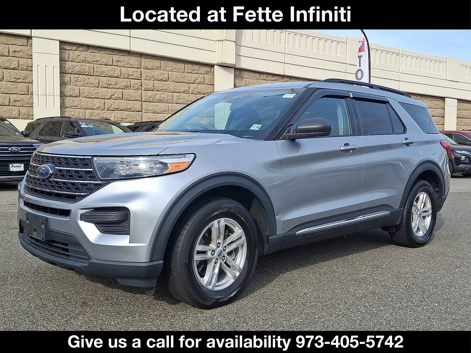 Certified 2022 Ford Explorer XLT w/ Class IV Trailer Tow Package