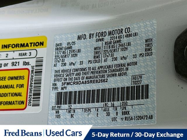 Certified 2025 Ford Bronco Sport Badlands image 35