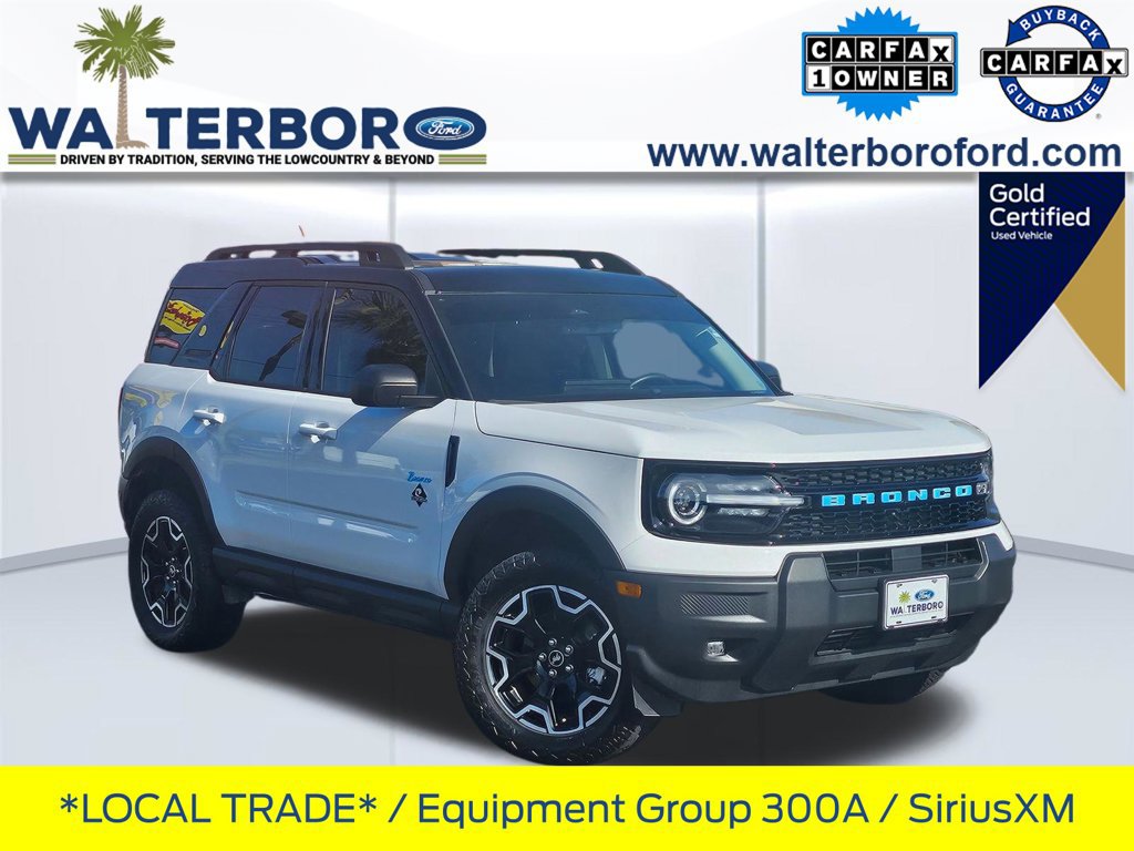Certified 2025 Ford Bronco Sport Outer Banks AWD/4WD 360° Tour