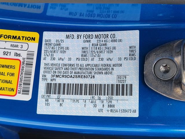 Certified 2025 Ford Bronco Sport Badlands image 15