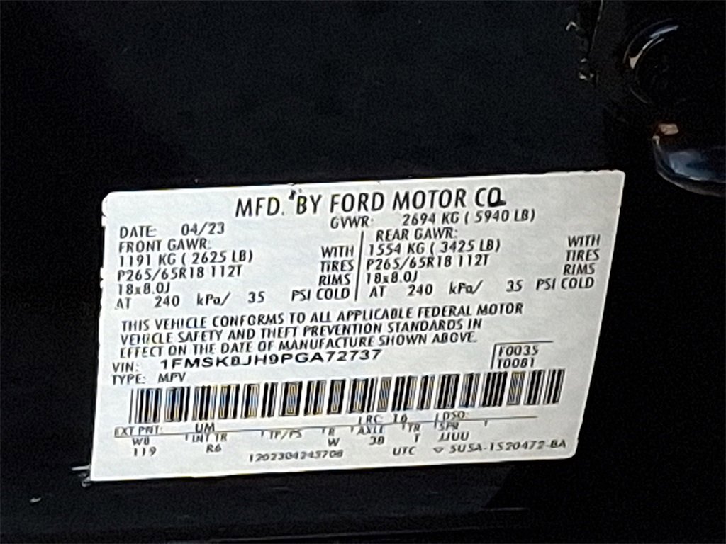 Certified 2023 Ford Explorer Timberline w/ Timberline Technology Package image 27