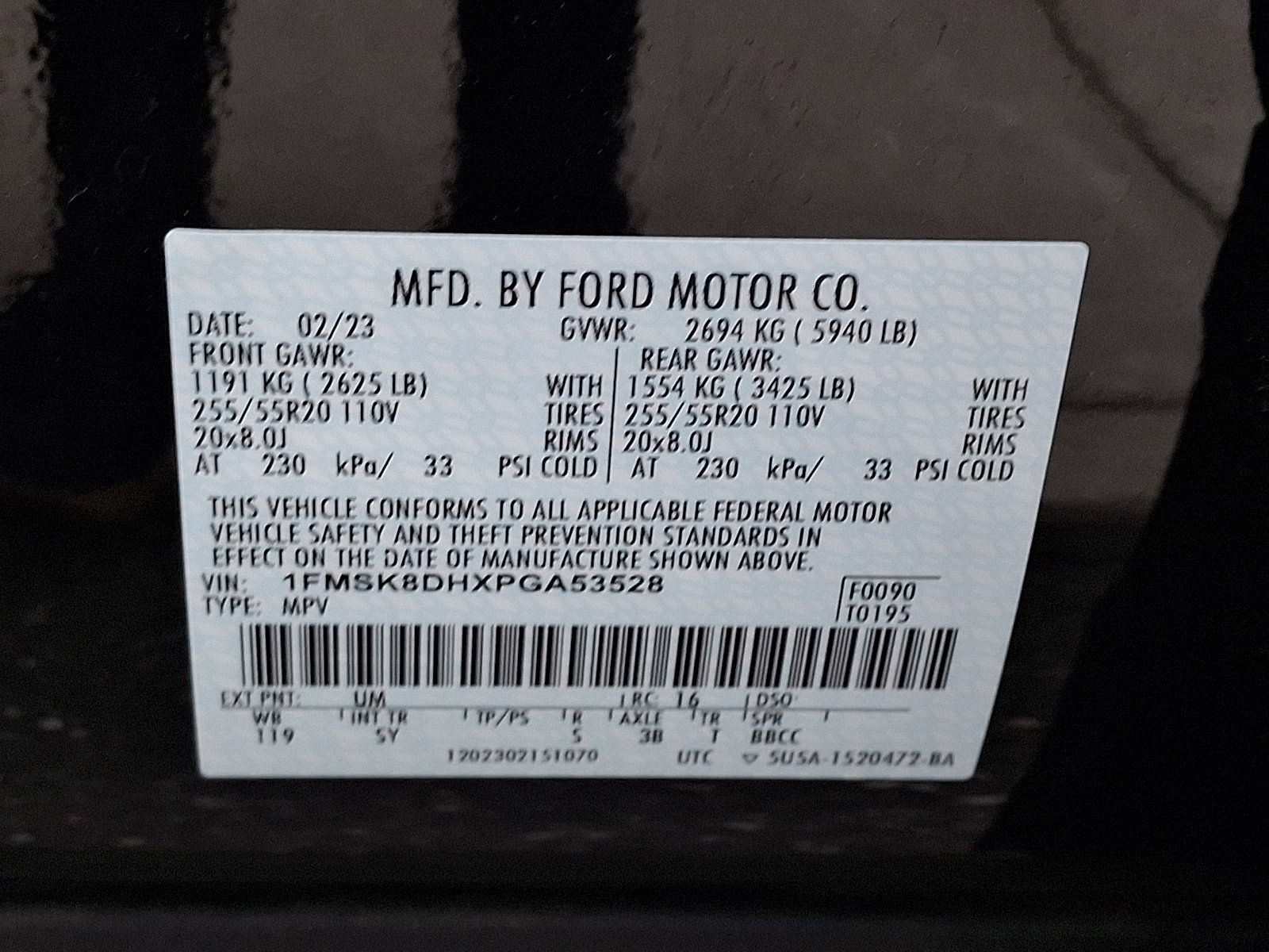 Certified 2023 Ford Explorer XLT w/ Equipment Group 202A AWD/4WD image 27