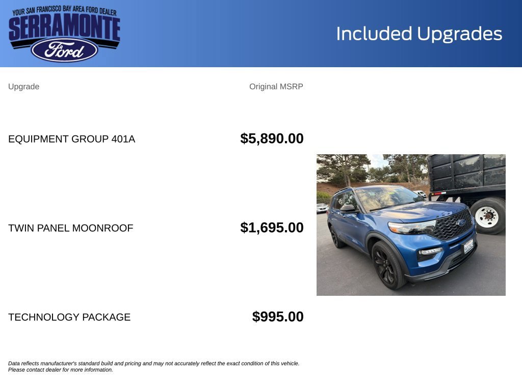 Certified 2023 Ford Explorer ST AWD/4WD image 17