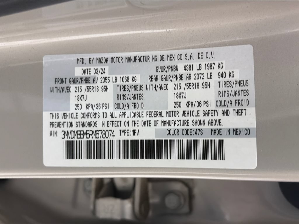 Used 2024 MAZDA CX-30 AWD 2.5 S w/ Select Sport Pkg image 9