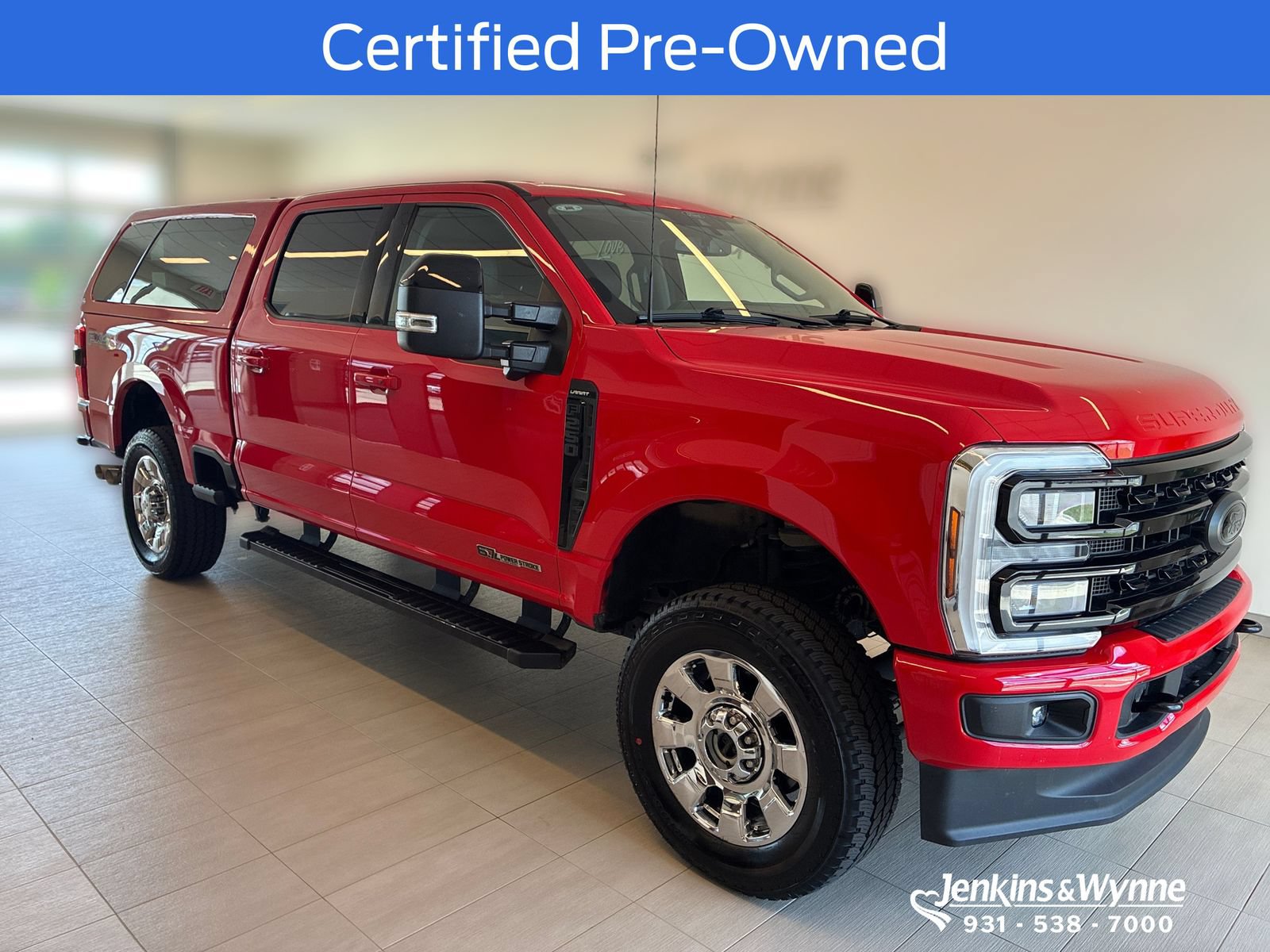 Certified 2024 Ford F250 Lariat w/ Black Appearance Package AWD/4WD 360° Tour