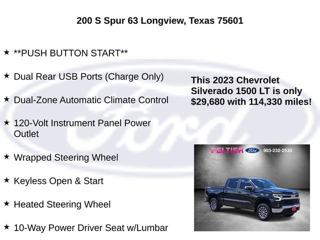 Used 2023 Chevrolet Silverado 1500 LT AWD/4WD image 20
