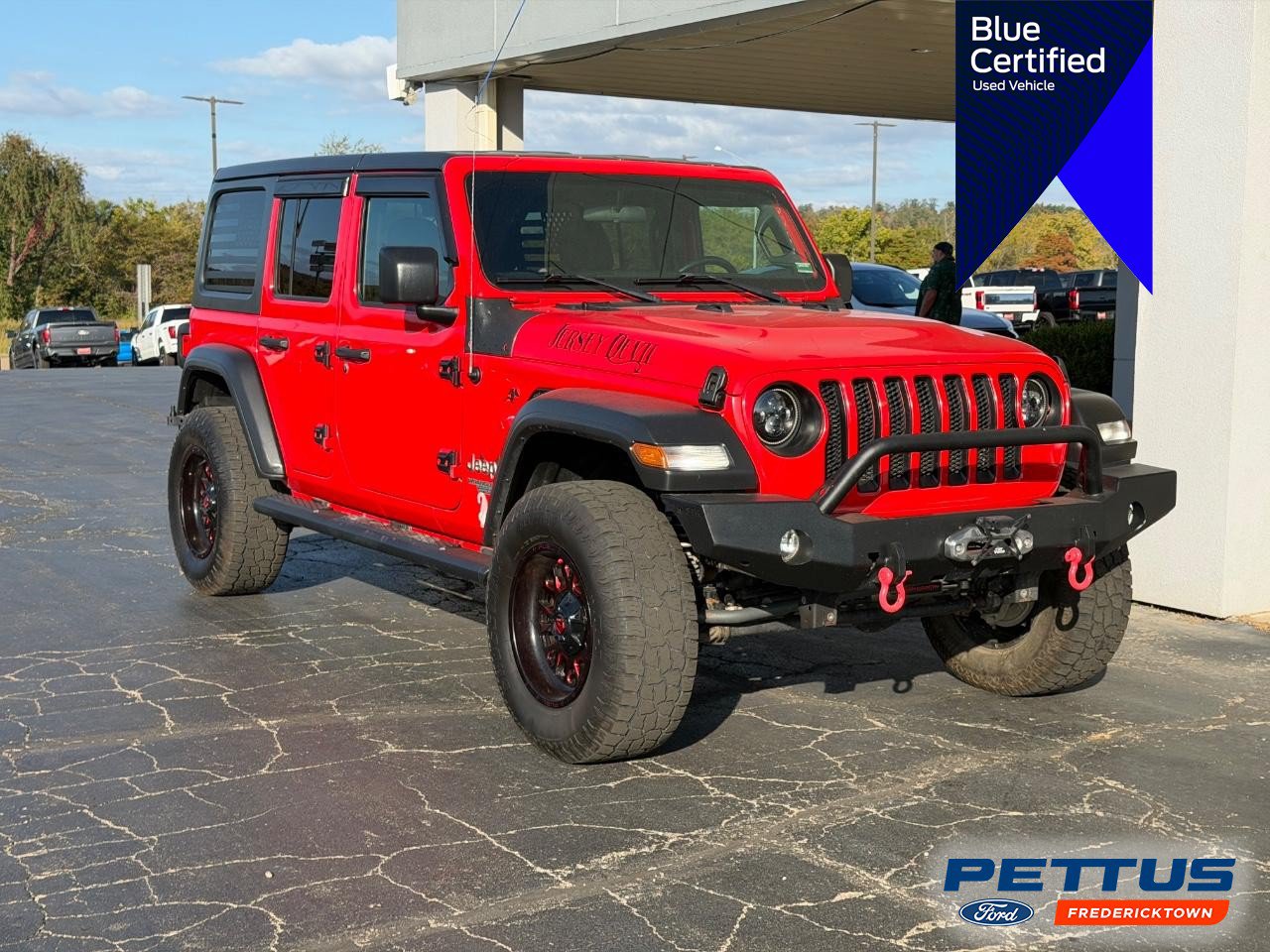 Used 2021 Jeep Wrangler Unlimited Sport AWD/4WD image 1