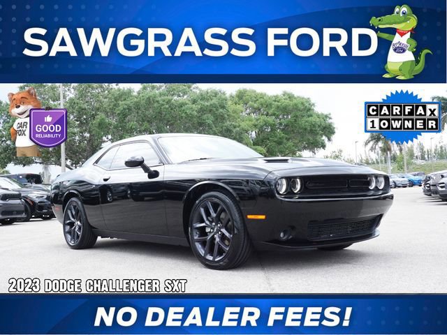Used 2023 Dodge Challenger SXT w/ Blacktop Package RWD image 5