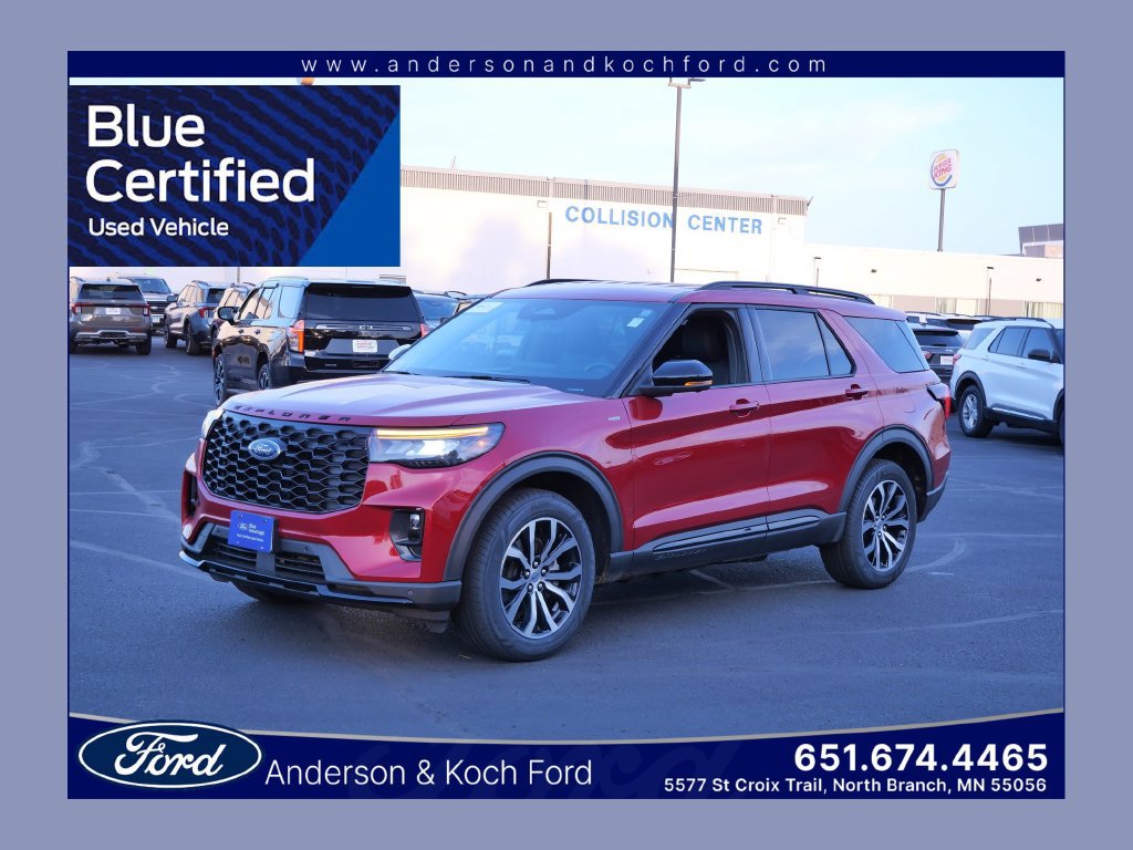 Certified 2025 Ford Explorer ST-Line