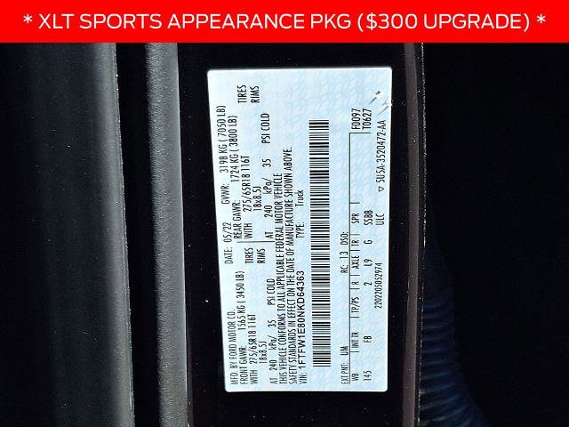Certified 2022 Ford F150 XLT w/ Equipment Group 302A High AWD/4WD image 26