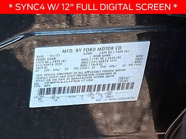 Certified 2023 Ford Edge SEL image 24