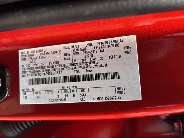 Certified 2023 Ford F150 XLT w/ Equipment Group 302A High image 11