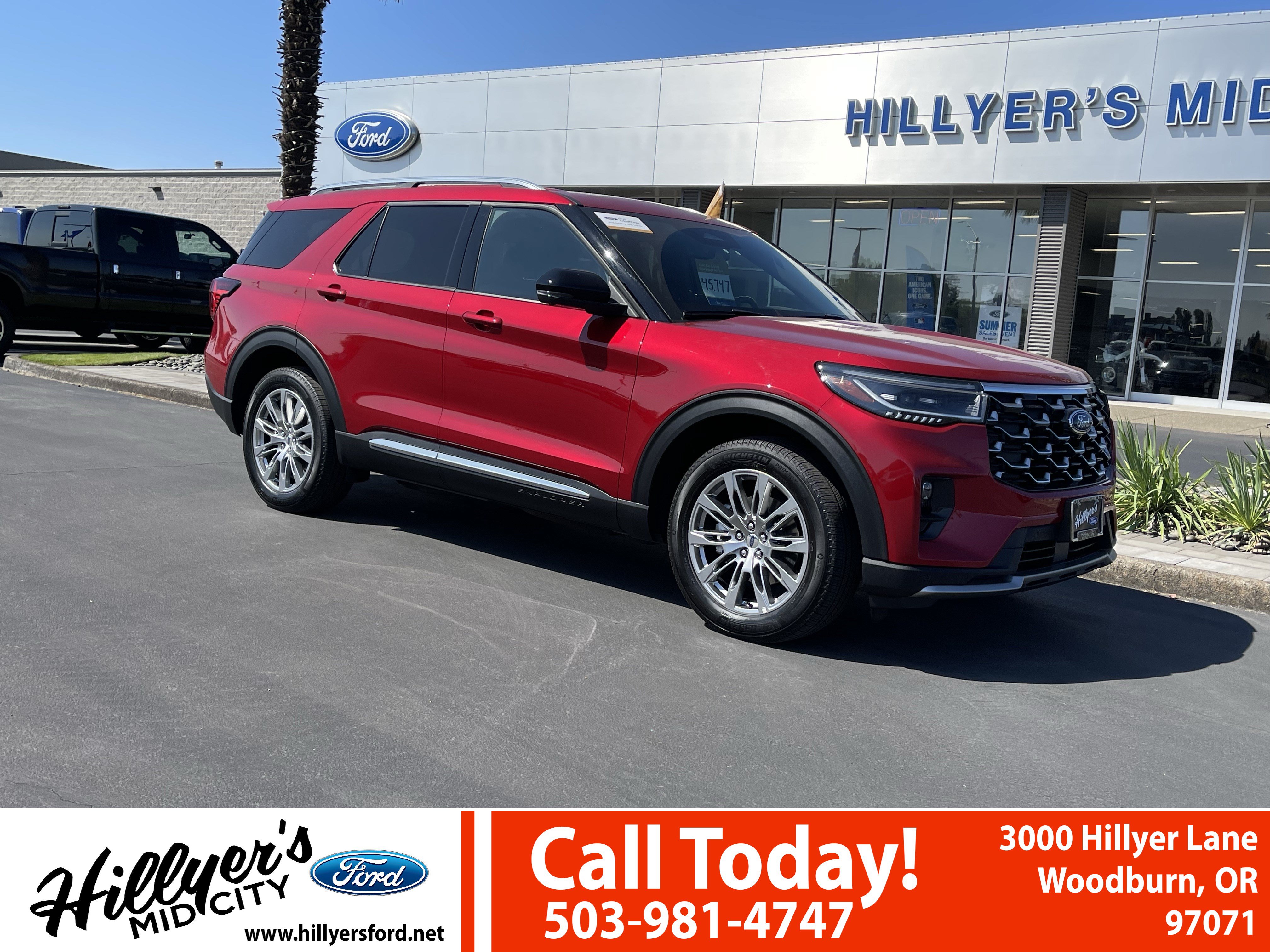 Certified 2025 Ford Explorer Platinum