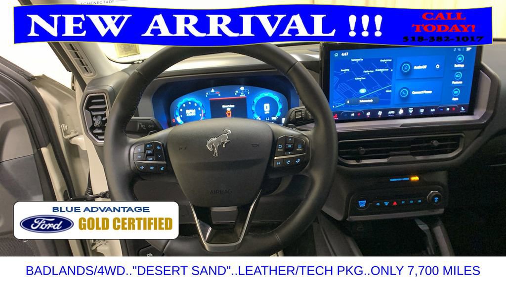 Certified 2025 Ford Bronco Sport Badlands w/ Badlands Tech Package image 33