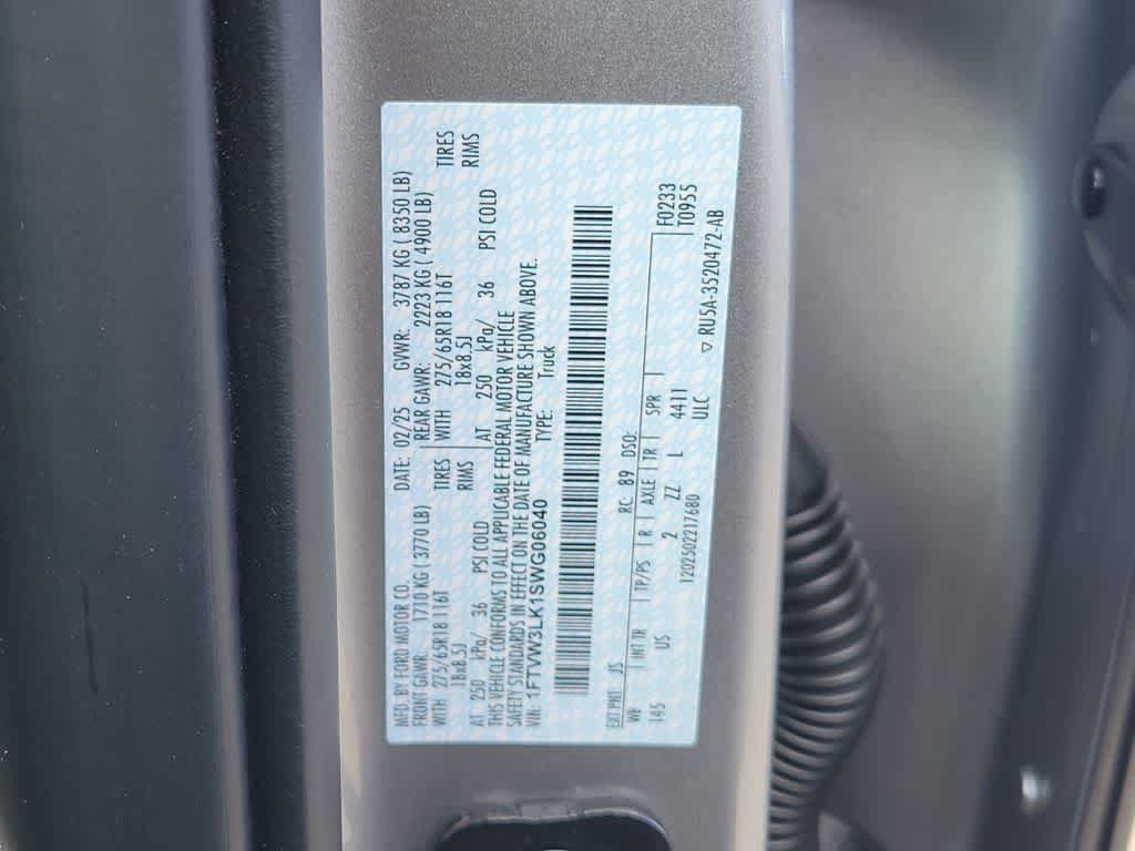 Certified 2025 Ford F150 Lightning XLT AWD/4WD image 17
