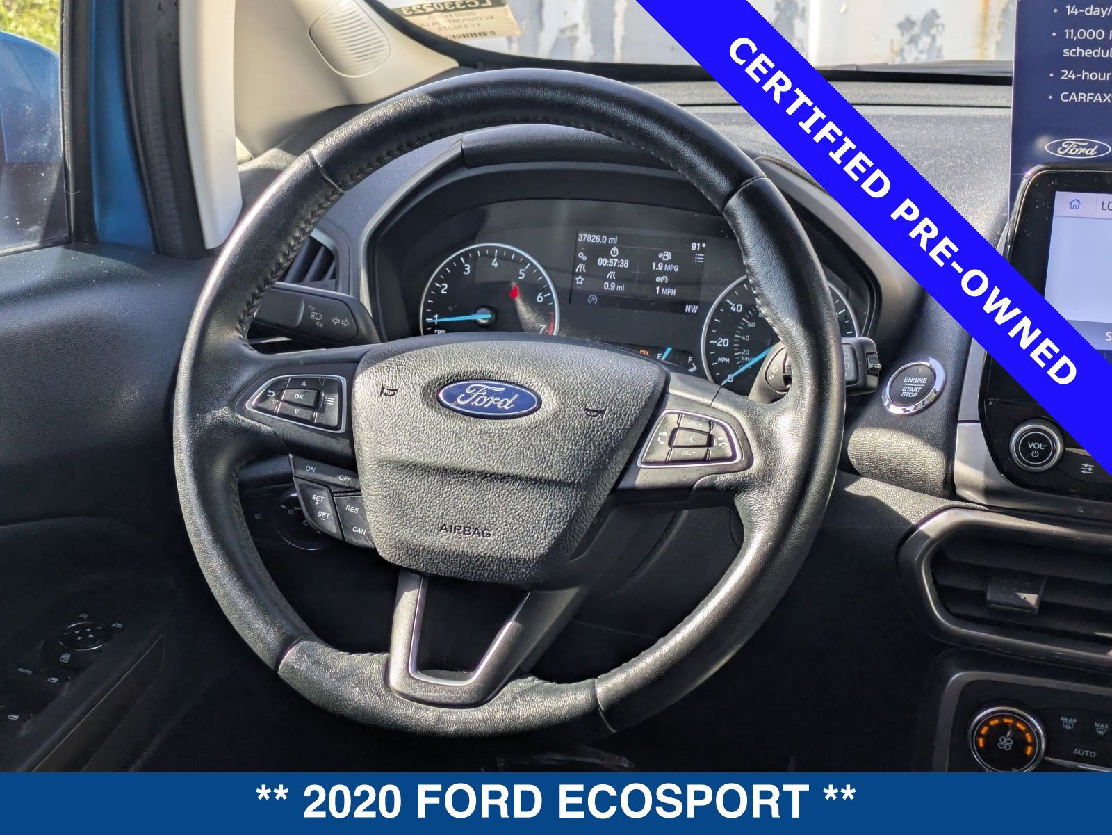 Certified 2020 Ford EcoSport SE w/ SE Convenience Package FWD image 17