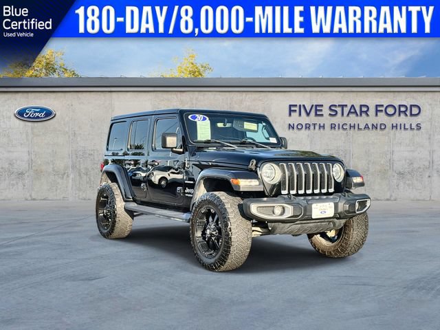 Used 2020 Jeep Wrangler Unlimited Sahara w/ Uconnect 4C Nav & Sound Group