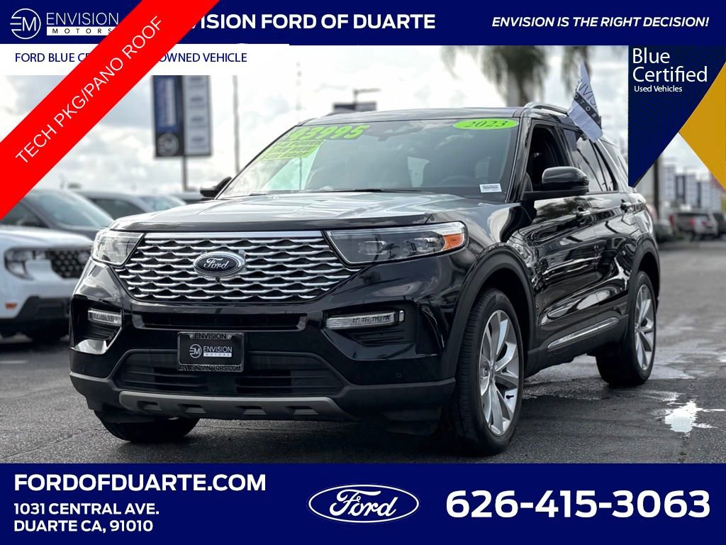 Certified 2023 Ford Explorer Platinum w/ Technology Package AWD/4WD image 4