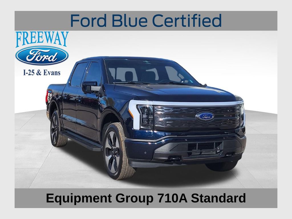Certified 2023 Ford F150 Lightning Platinum