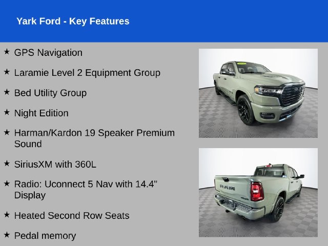 Used 2026 RAM 1500 Laramie AWD/4WD image 2