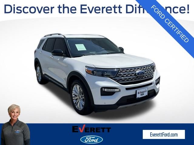 Certified 2022 Ford Explorer Limited w/ Equipment Group 301A RWD image 1