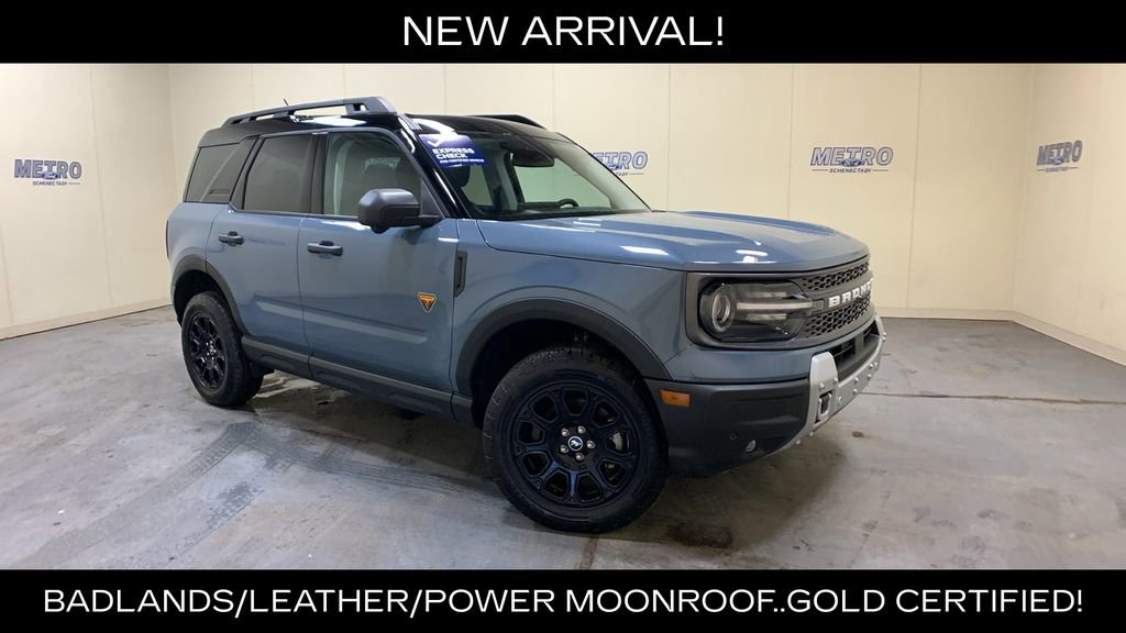 Certified 2025 Ford Bronco Sport Badlands w/ Badlands Tech Package