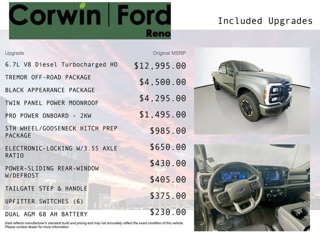 Certified 2025 Ford F350 Lariat w/ Tremor Off-Road Package AWD/4WD image 3