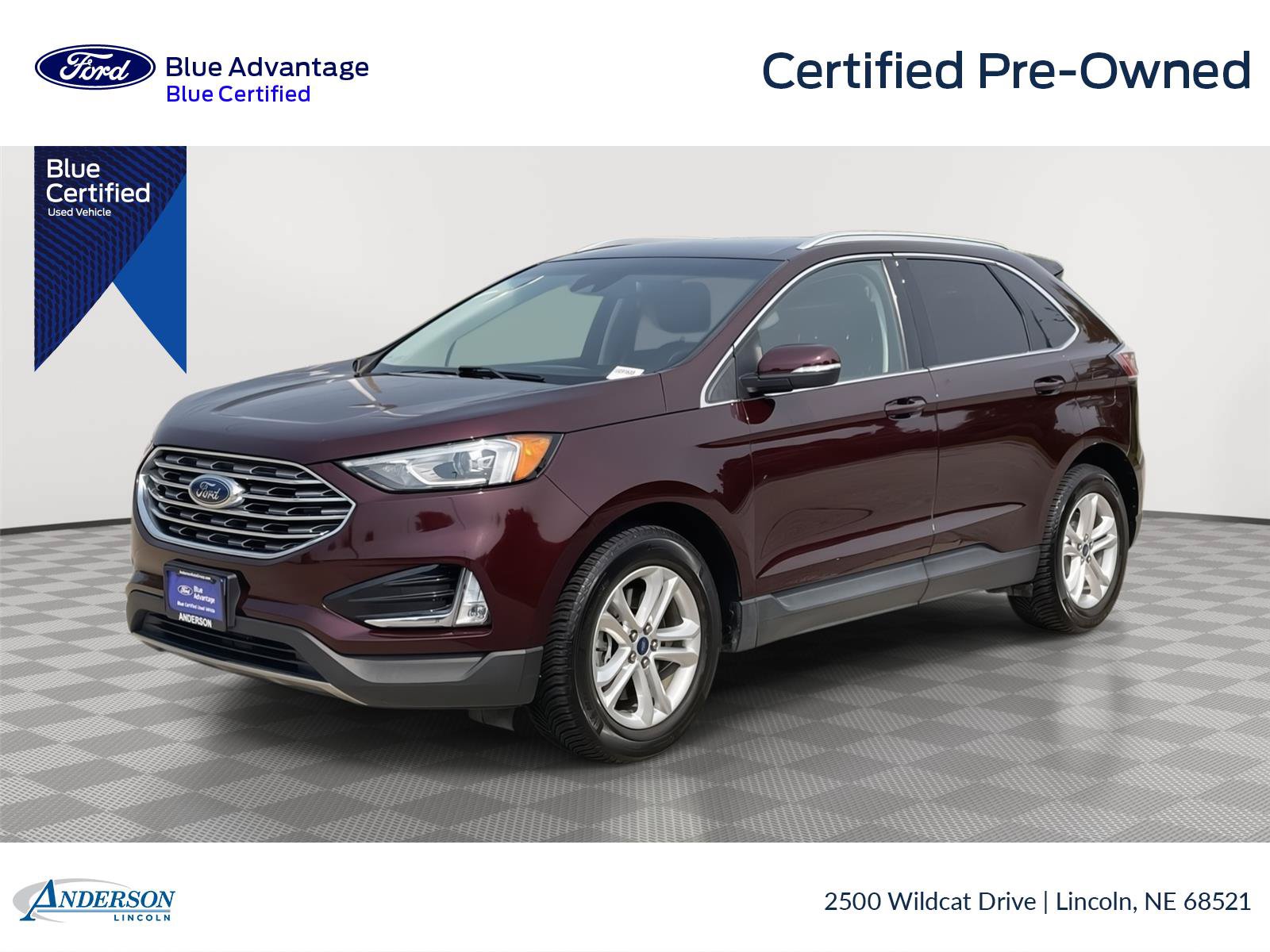 Certified 2019 Ford Edge SEL w/ Equipment Group 201A AWD/4WD image 1