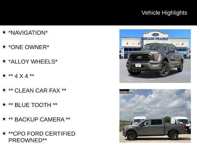 Certified 2023 Ford F150 XLT w/ Equipment Group 302A High image 7