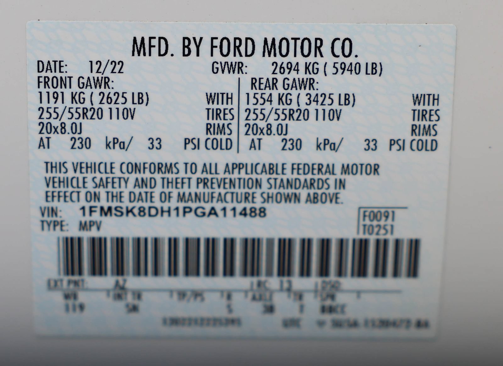Certified 2023 Ford Explorer XLT w/ Equipment Group 202A AWD/4WD image 43