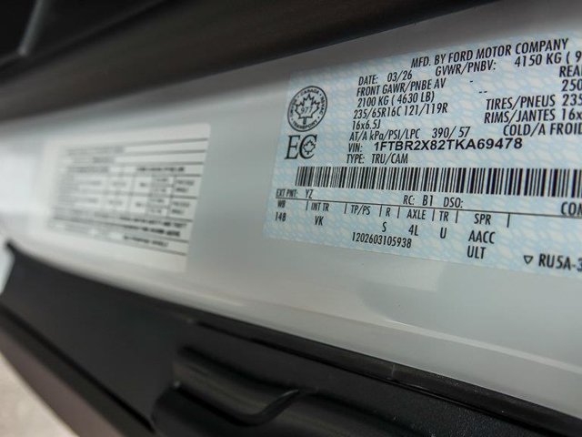 Certified 2026 Ford Transit 250 148 High Roof AWD w/ Load Area Protection Package image 33