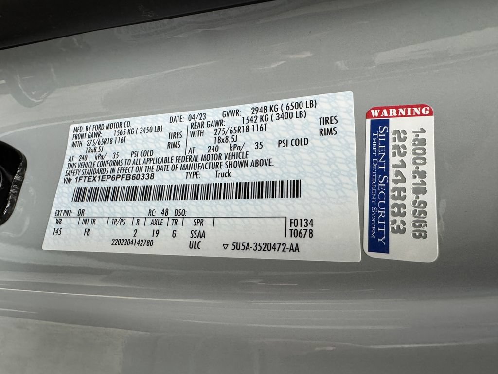 Certified 2023 Ford F150 XLT w/ Equipment Group 302A High AWD/4WD image 32