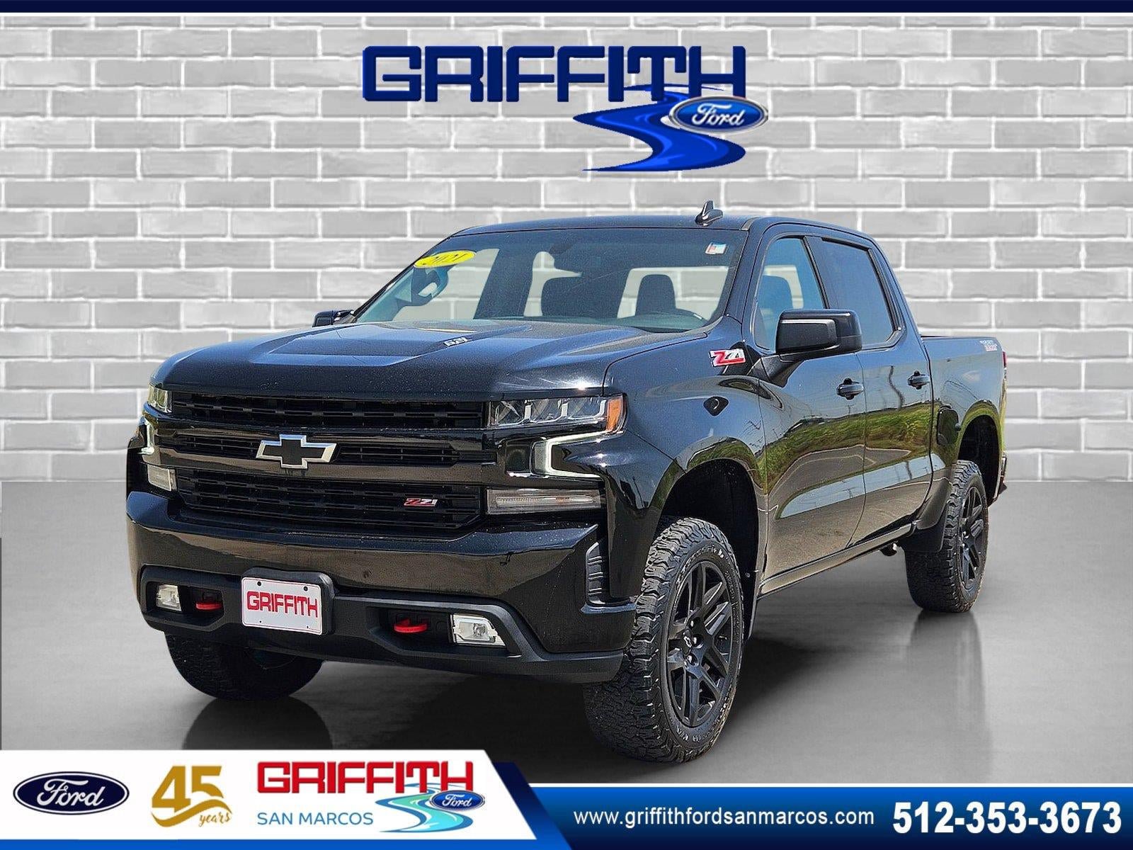 Used 2021 Chevrolet Silverado 1500 LT Trail Boss AWD/4WD image 1
