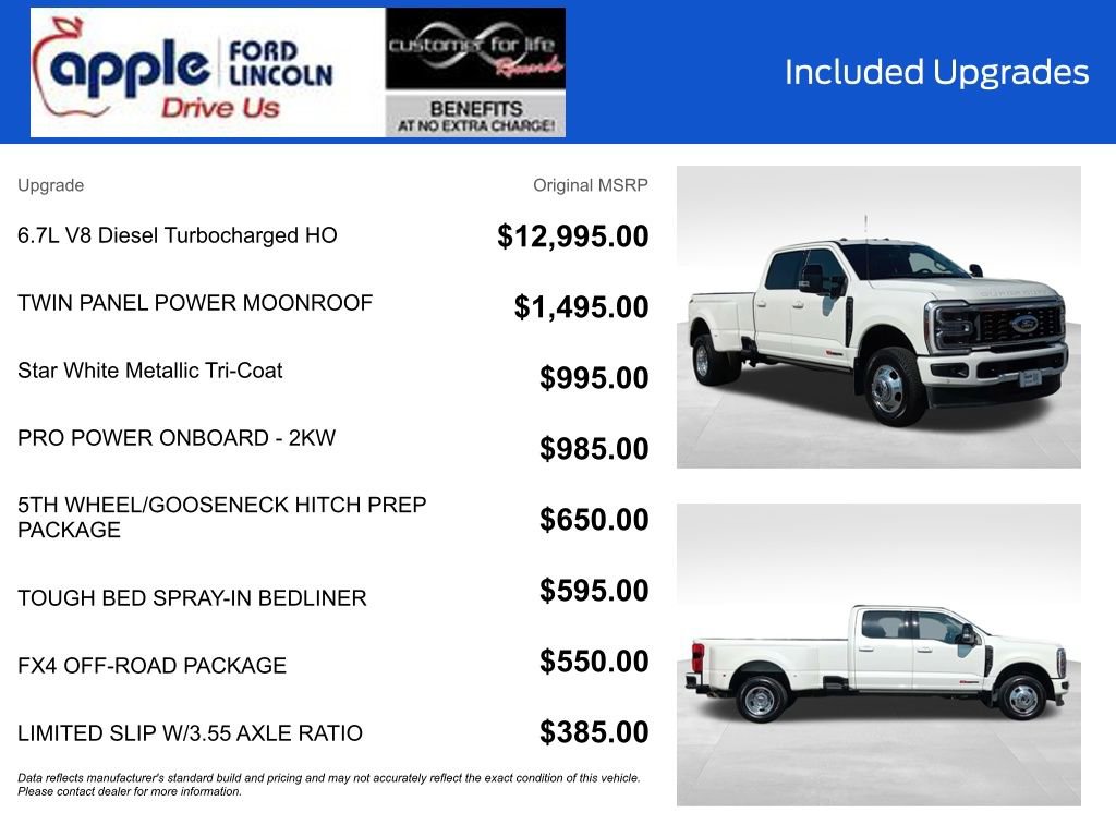 Certified 2025 Ford F350 Platinum AWD/4WD image 4