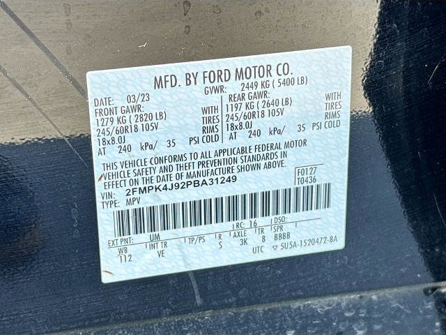 Certified 2023 Ford Edge SEL image 23