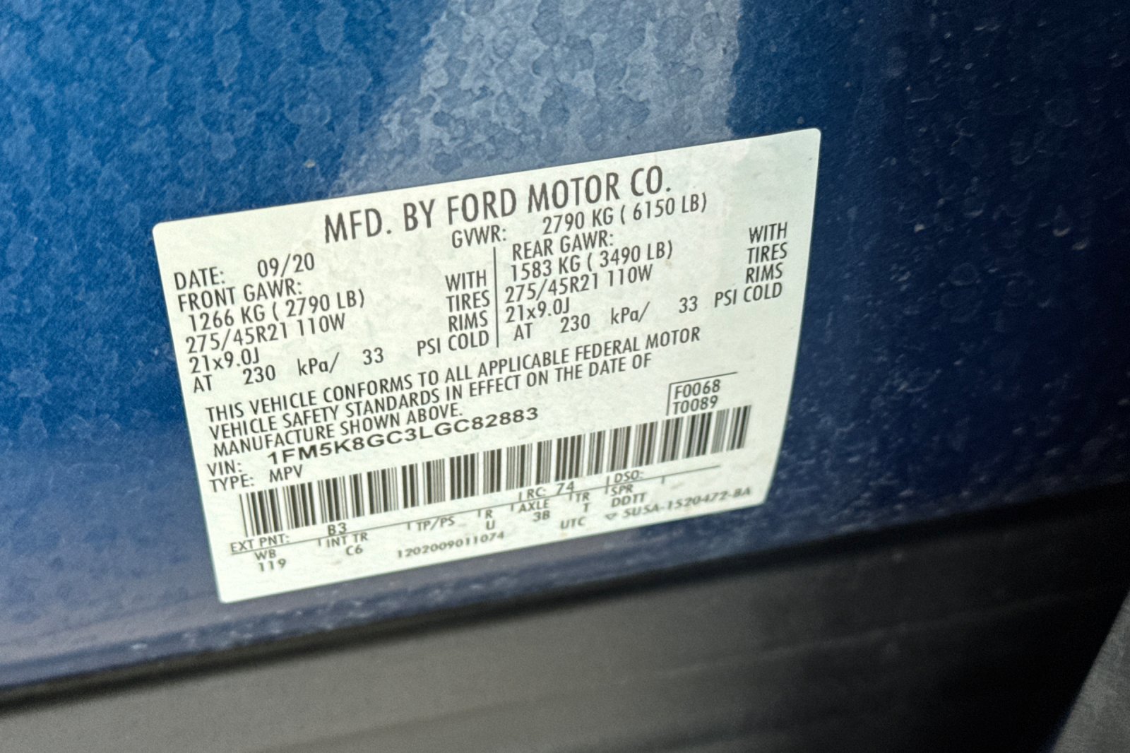 Certified 2020 Ford Explorer ST w/ ST Street Pack image 31