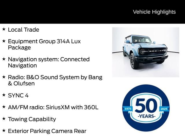 Certified 2021 Ford Bronco Outer Banks image 10