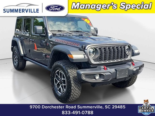 Used 2025 Jeep Wrangler Unlimited Rubicon AWD/4WD image 1