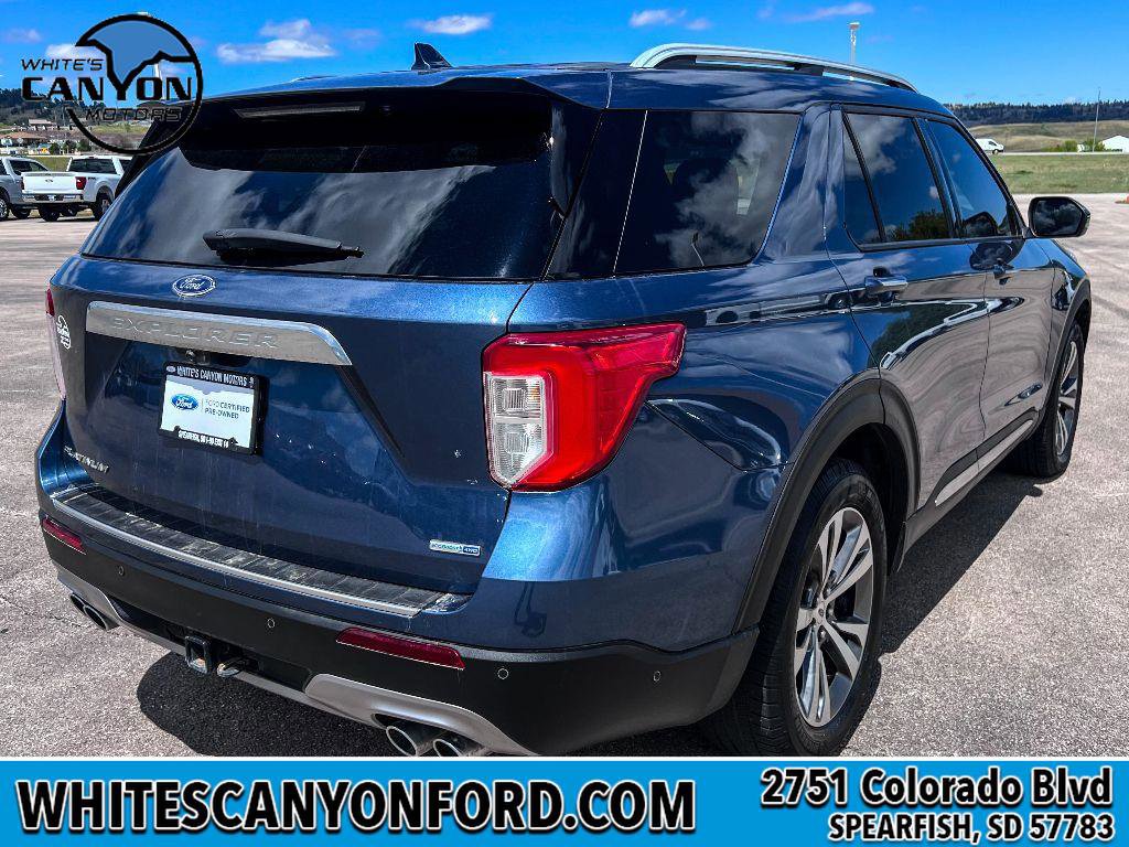 Certified 2020 Ford Explorer Platinum w/ Premium Technology Package AWD/4WD image 10