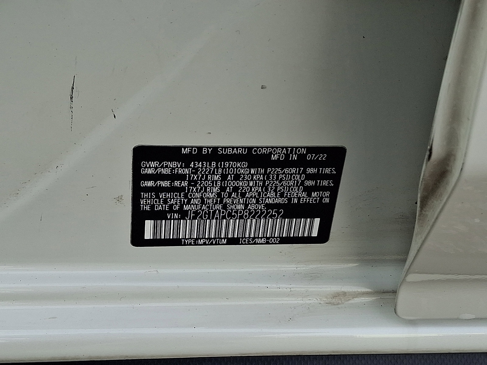 Used 2023 Subaru Crosstrek 2.0i Premium image 27