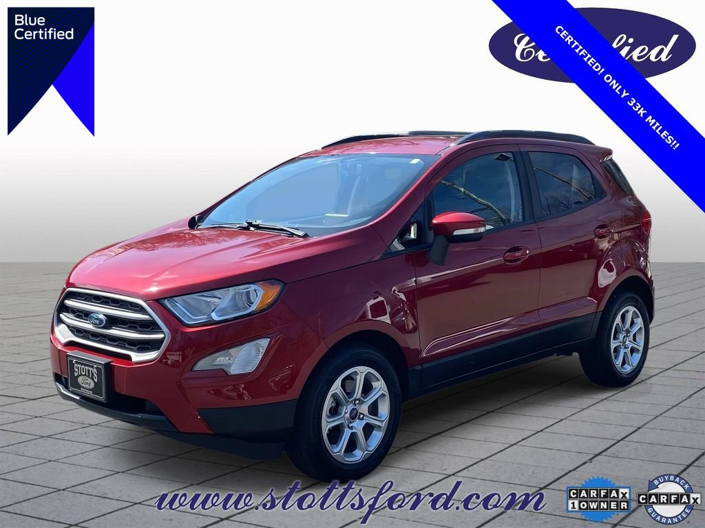 Certified 2019 Ford EcoSport SE w/ SE Convenience Package