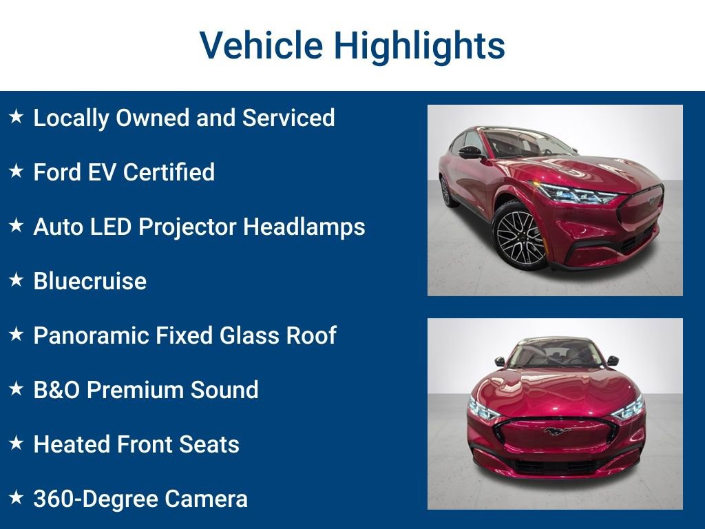 Certified 2025 Ford Mustang Mach-E Premium w/ Interior Protection Package AWD/4WD image 3