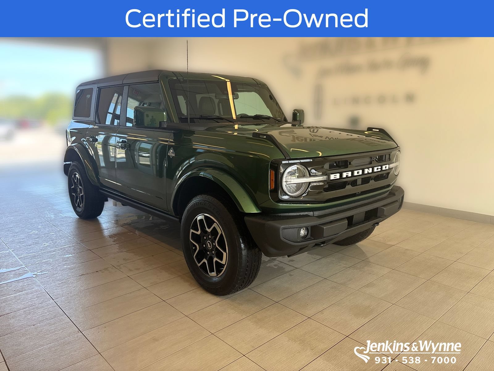 Certified 2024 Ford Bronco Outer Banks
