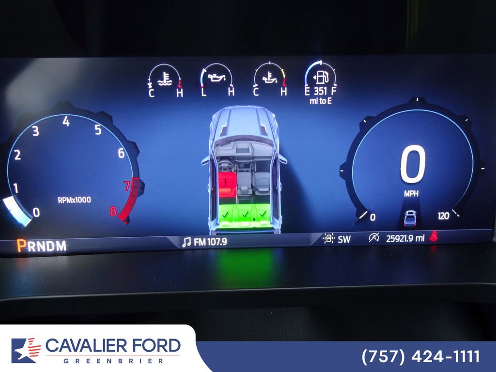 Certified 2025 Ford F150 XLT w/ Equipment Group 301A Standard AWD/4WD image 18