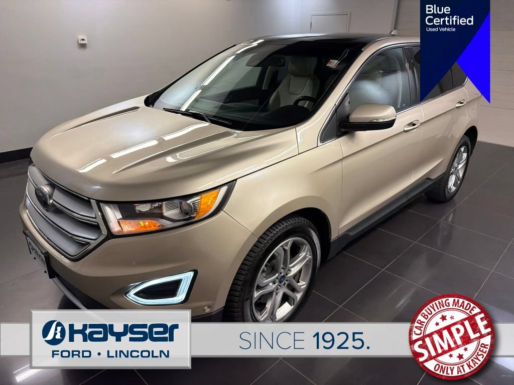 Certified 2017 Ford Edge Titanium w/ Equipment Group 302A AWD/4WD image 3